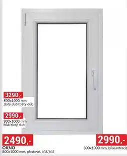 Baumax Okno nabídka