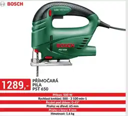 Baumax BOSCH Přímočará PILA PST 650 nabídka