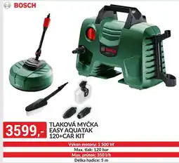 Baumax BOSCH Tlaková myčka easy aquatak 120+CAR KIT nabídka