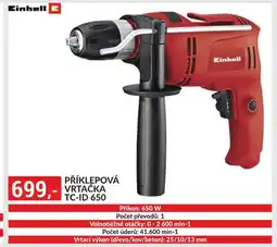 Baumax Příklepová vrtačka TC-ID 650 nabídka