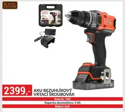 Baumax Aku bezuhlíkový vrtací šroubovák nabídka
