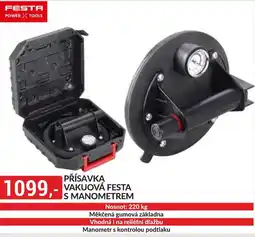 Baumax Přísavka vakuova festa s manometrem nabídka