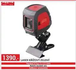 Baumax Laser křížový zelený nabídka