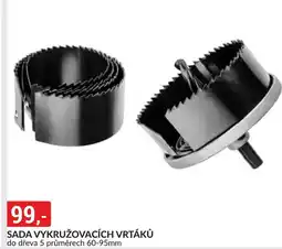 Baumax Sada vykružovacích vrtáků nabídka
