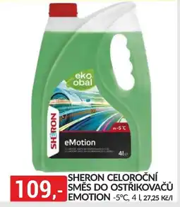 Baumax Sheron celoroční směs do ostřikovačů emotion -5°C nabídka