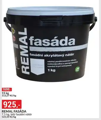 Baumax Remal fasáda nabídka