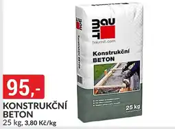 Baumax Konstrukční beton nabídka