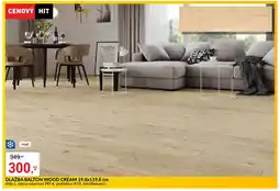 Baumax Dlažba balton wood cream nabídka