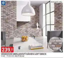Baumax Venkovní obkladový kámen loft brick nabídka
