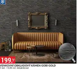 Baumax Venkovní obkladový kámen gobi gold nabídka