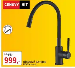 Baumax Dřezová baterie rock černá nabídka
