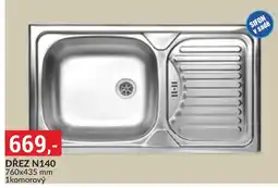Baumax Dřez n140 nabídka
