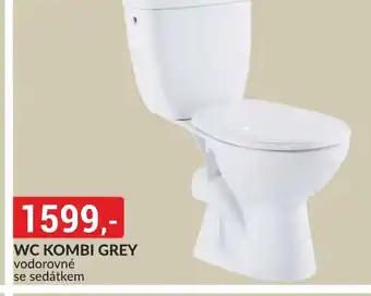 Wc kombi grey