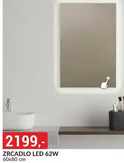 Baumax Zrcadlo led 62w nabídka