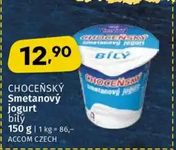 Coop Choceňský Smetanový jogurt bílý nabídka