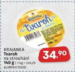 Coop KRAJANKA Tvaroh na strouhání nabídka