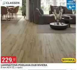 Baumax Laminátová podlaha dub riviera nabídka