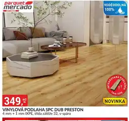 Baumax Vinylová podlaha spc dub preston nabídka