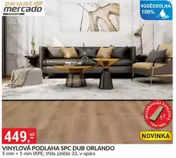 Baumax Vinylová podlaha spc dub orlando nabídka