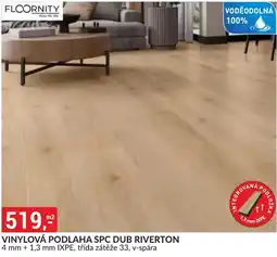 Baumax Vinylová podlaha spc dub riverton nabídka