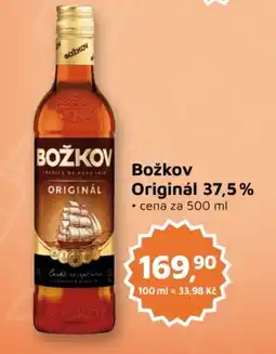 Můjobchod Božkov Originál 37,5% nabídka