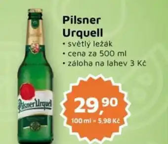 Můjobchod Pilsner Urquell nabídka