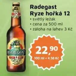 Můjobchod Radegast Ryze hořká 12 nabídka