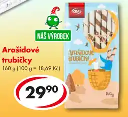 CBA Arašídové trubičky nabídka