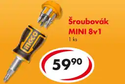 CBA Šroubovák MINI 8v1 nabídka