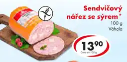 CBA Sendvičový nářez se sýrem nabídka
