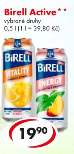 CBA Birell Active nabídka