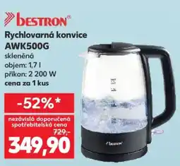 Kaufland Rychlovarná konvice AWK500G nabídka