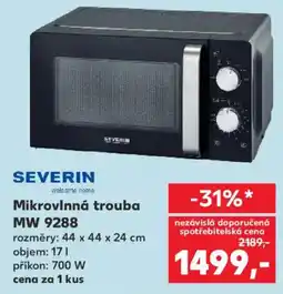Kaufland Mikrovlnná trouba MW 9288 nabídka