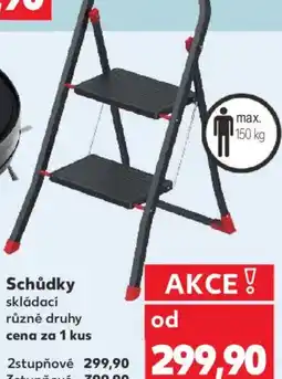Kaufland Schůdky skládací nabídka