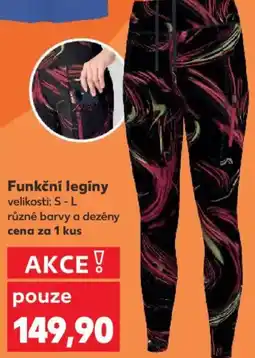 Kaufland Funkční legíny nabídka