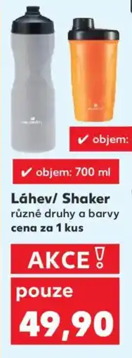 Kaufland Láhev/ Shaker nabídka