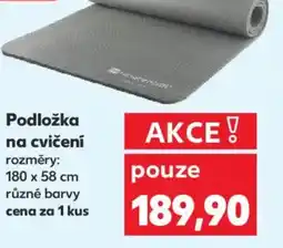 Kaufland Podložka na cvičení nabídka