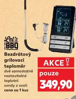 Kaufland Bezdrátový grilovaci teploměr nabídka