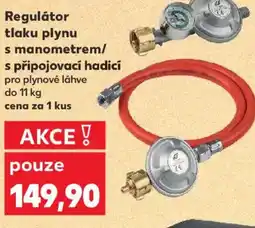 Kaufland Regulátor tlaku plynu s manometrem/ s připojovací hadicí nabídka
