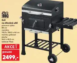 Kaufland Gril na dřevěné uhlí nabídka