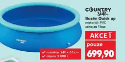 Kaufland Bazén Quick up nabídka