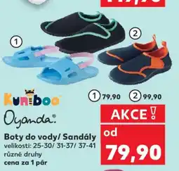Kaufland Boty do vody/ Sandály nabídka
