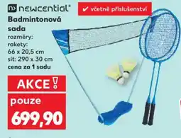 Kaufland Newcential Badmintonová sada nabídka
