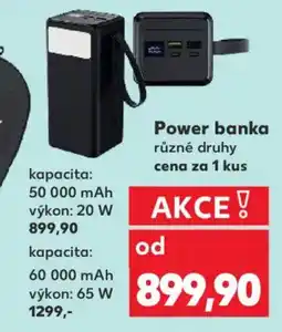 Kaufland Power banka nabídka