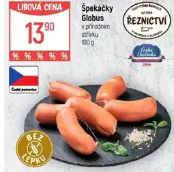Globus Špekáčky Globus nabídka