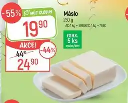 Globus Máslo nabídka