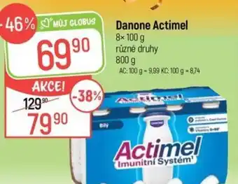 Globus Danone Actimel nabídka