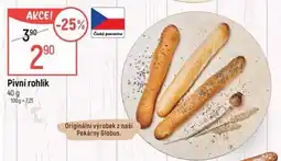 Globus Pivní rohlík nabídka