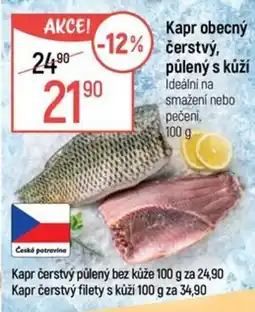 Globus Kapr obecný čerstvý, půlený s kůží nabídka
