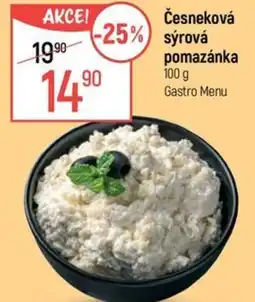 Globus Česneková sýrová pomazánka nabídka